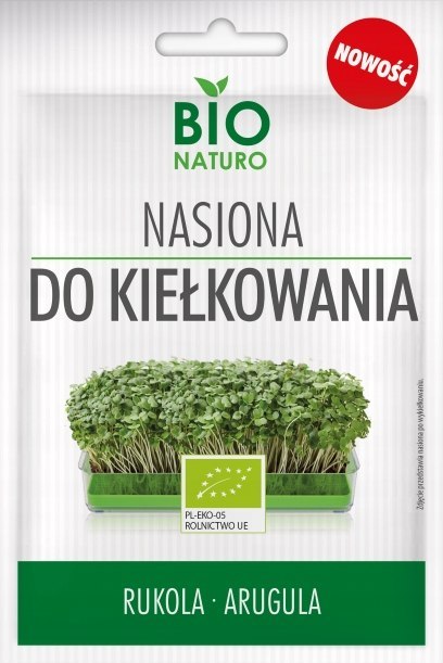 Nasiona do kiełkowania Rukola 25g BioNaturo