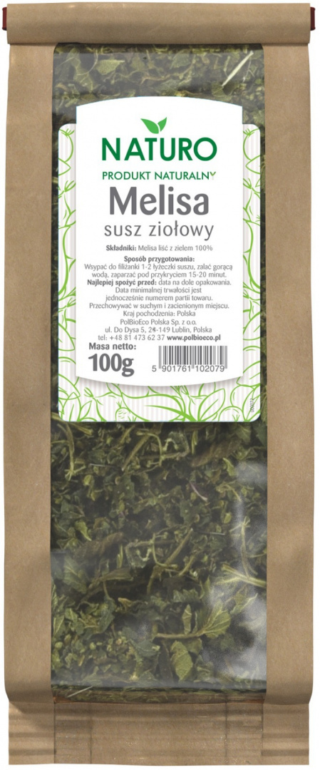 Melisa - susz ziołowy 100g Naturo