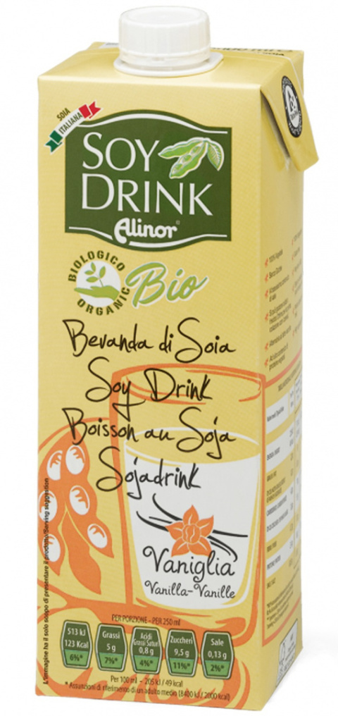 Organic soya drink vanilla