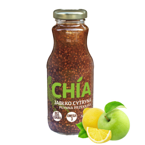 Chia jabłko-cytryna 250ml / Naturo