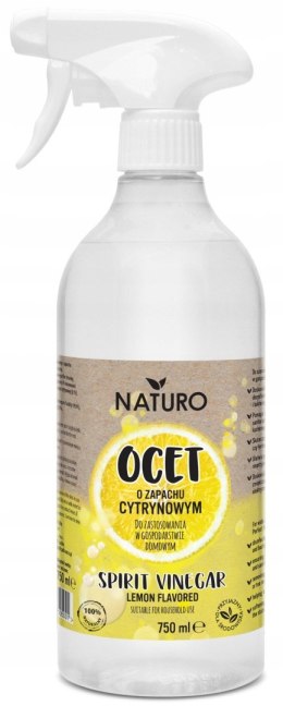 Ocet o zapachu cytrynowym 750 ml 6% / EcoNaturo