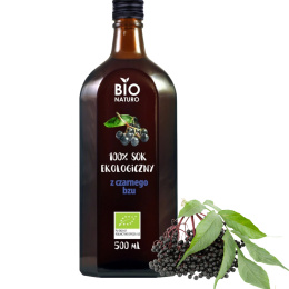 Organic Black Elderberry juice 100%