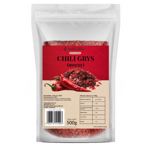 Chili grys (mocny) 500g / Naturo