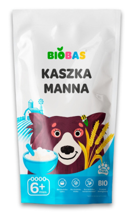 Kaszka Manna Bezmleczna Bez Cukru BIO Bez GMO