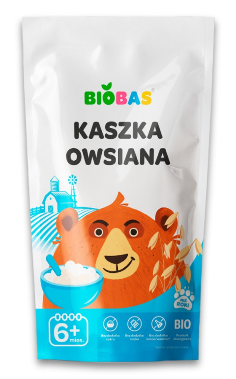 Kaszka Owsiana BioBas 200g