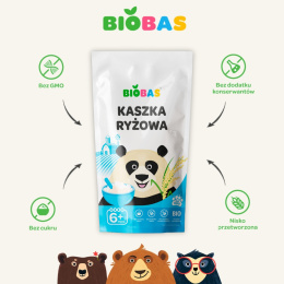 Kaszka Ryżowa BIOBAS / 200g