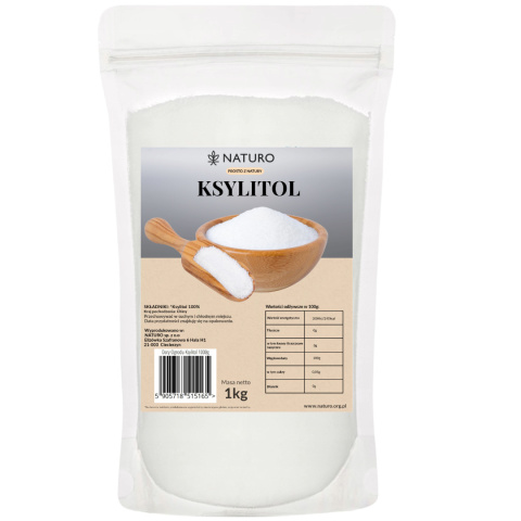 Ksylitol - Cukier brzozowy 1kg Dary Ogrodu